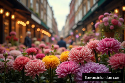 Exclusive Florist Partnerships Unveiled in London's Flower Market